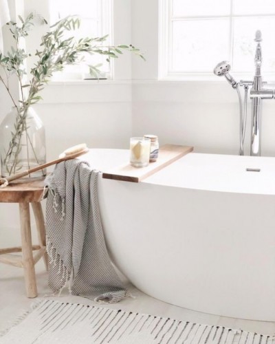 Łazienka w stylu  hygge – poznaj duńską sztukę szczęścia